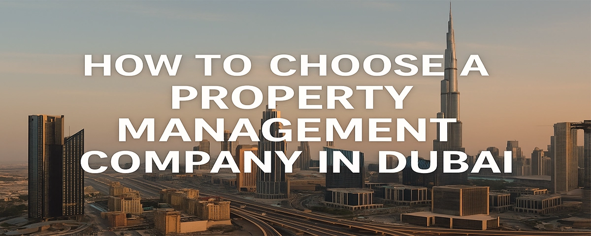 How To Choose A Property Management Company In Dubai