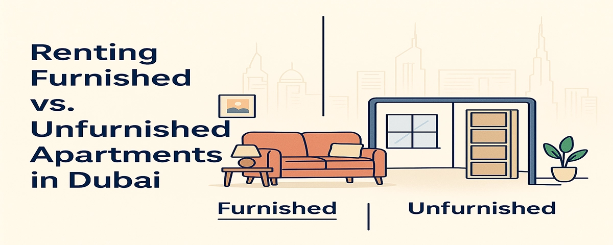 Renting Furnished vs. Unfurnished Apartments in Dubai
