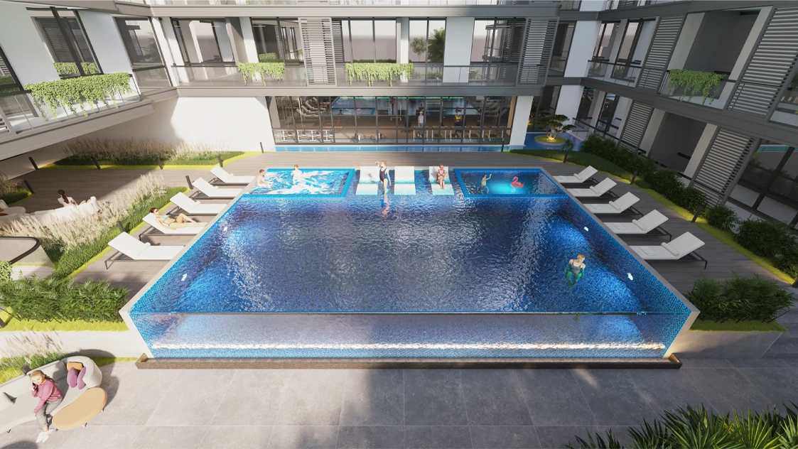 Infinity pool Olivia Residences