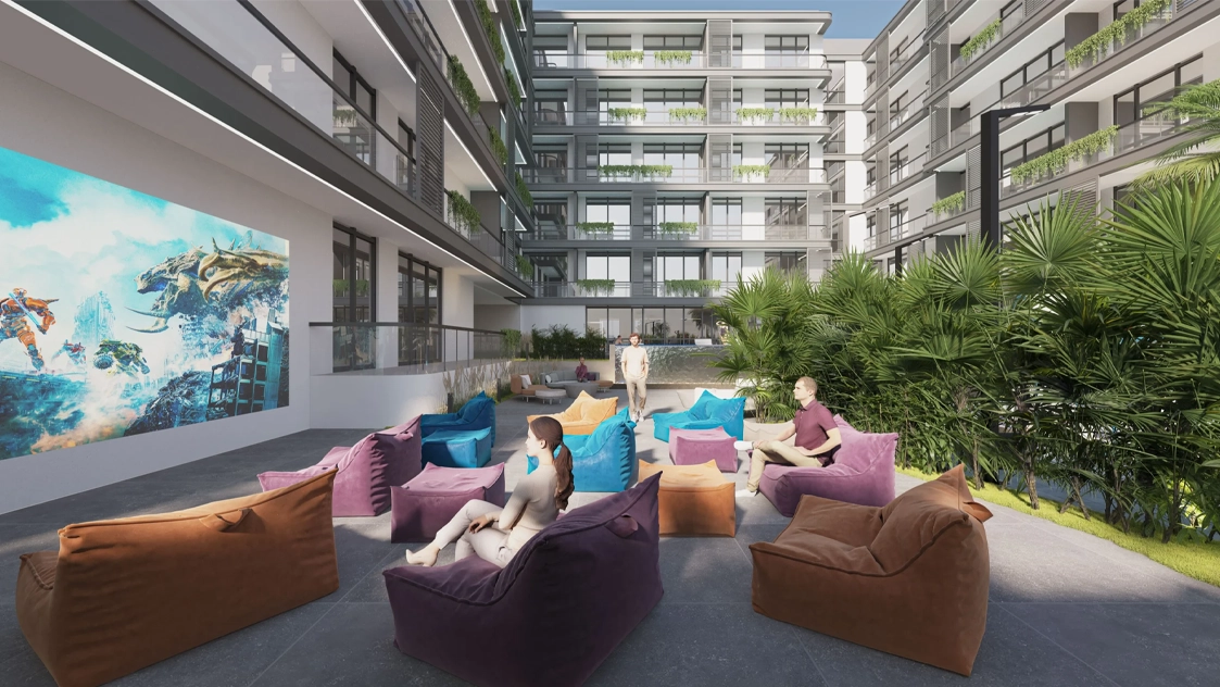 Outdoor Cinema Olivia Residences