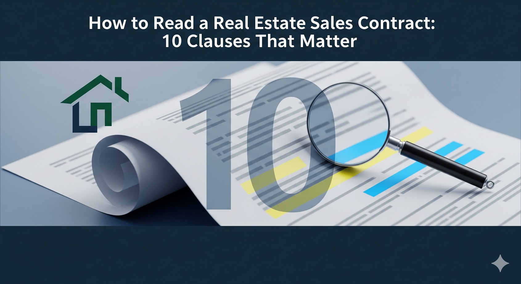 How to Read a Real Estate Sales Contract: 10 Clauses That Matter