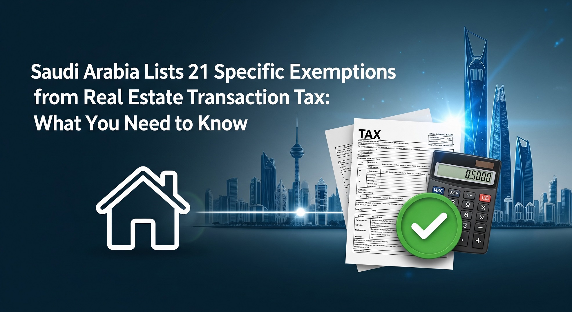 Saudi Arabia Lists 21 Specific Exemptions from Real Estate Transaction Tax: What You Need to Know