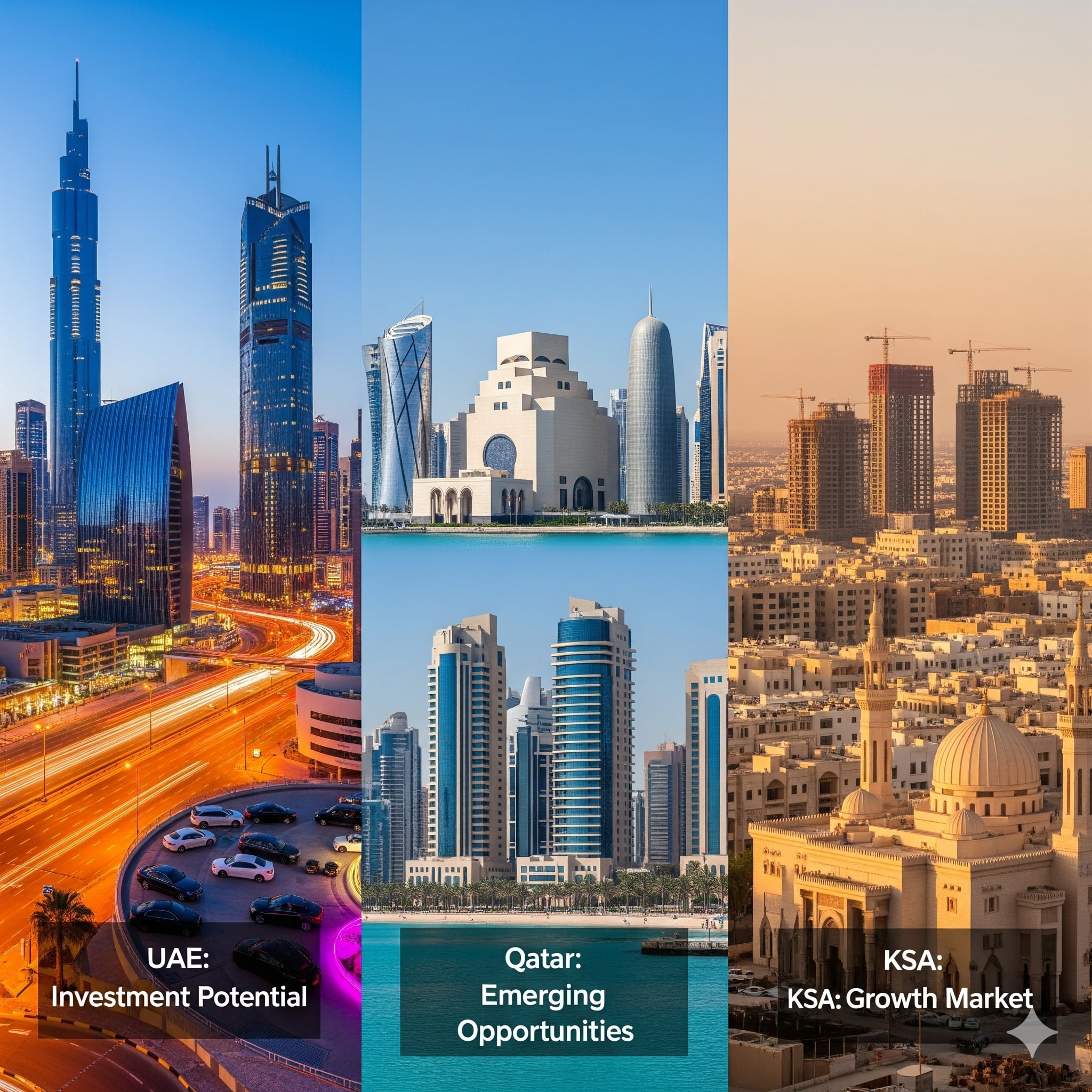 UAE vs Qatar vs KSA: Where to Invest in Real Estate